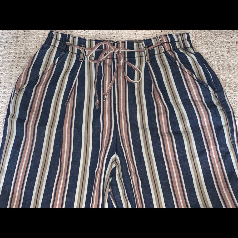 AE High-Waisted Striped Culotte